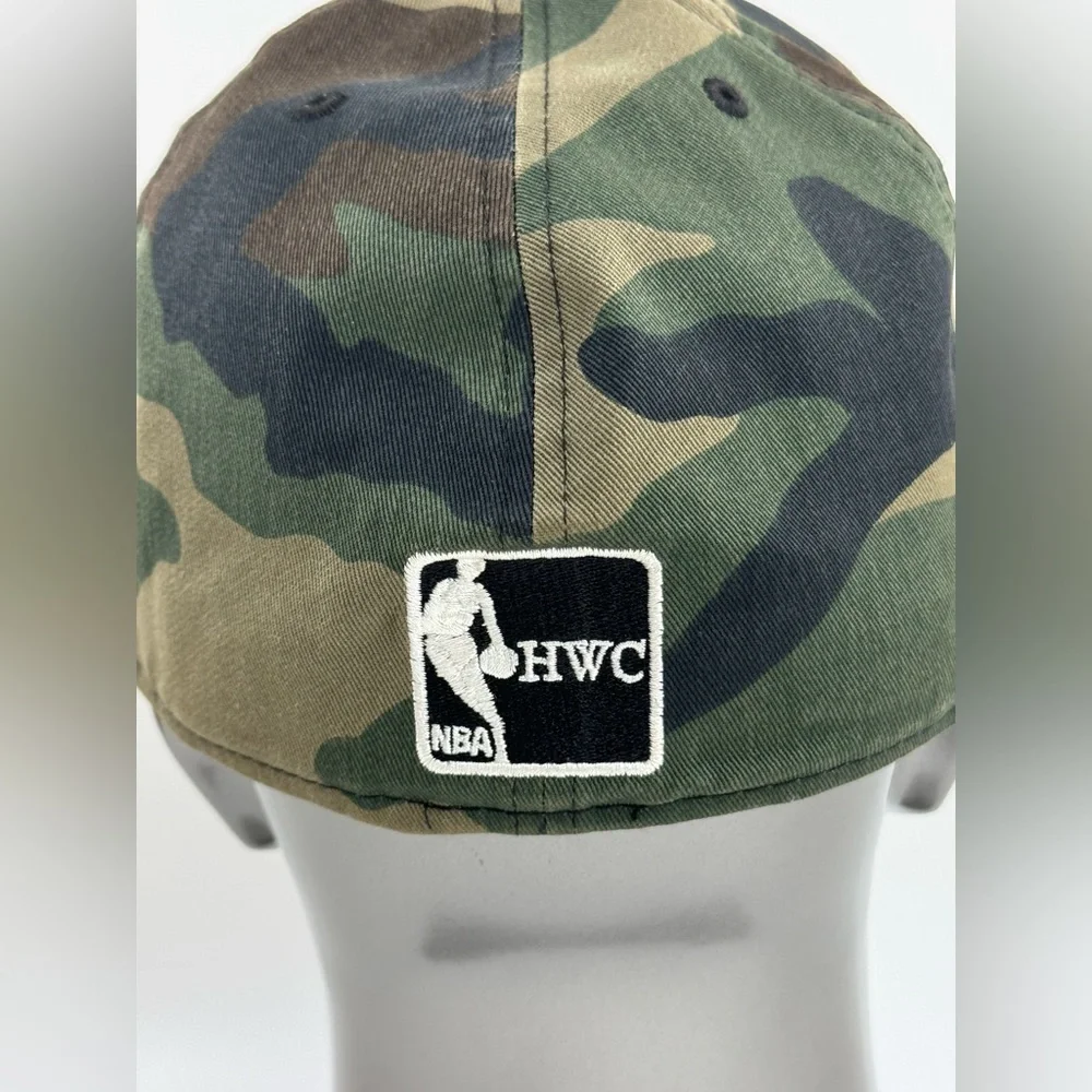 New Era Chicago Bulls Windy City Hardwood Classics NBA Camo Basketball Cap 7 3/8 - Picture 6 of 11